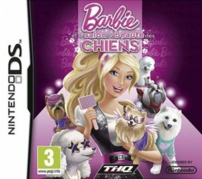 Jeu 3DS THQ Barbie et le Salon de Beauté des Chiens