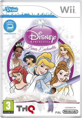 Jeu Wii THQ DISNEY Princesse: Livres enchantés Reconditionné Jeu Wii THQ DISNEY Princesse: Livres enchantés Reconditionné