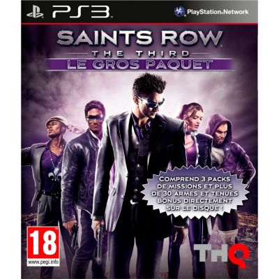 Jeu PS3 THQ Saints Row Le Gros Paquet Reconditionné Jeu PS3 THQ Saints Row Le Gros Paquet Reconditionné