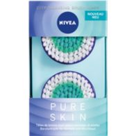 Brossette de rechange NIVEA Pure Skin Kit Nettoyage intense X2
