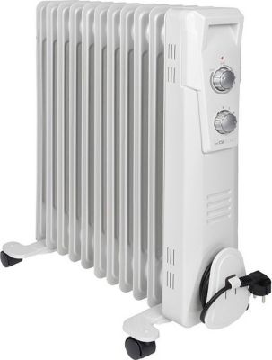 Chauffage Bain d'huile CLATRONIC RA3737-blanc Chauffage Bain d'huile CLATRONIC RA3737-blanc