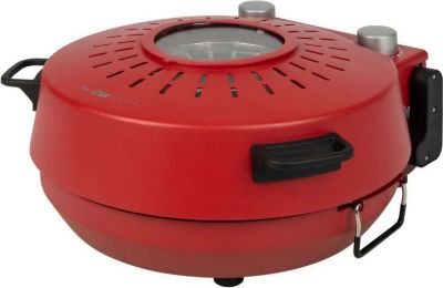 Four à pizza électrique CLATRONIC PM3787-Rouge