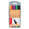 Ecriture STABILO Pack 10 stylos de couleurs POINT88