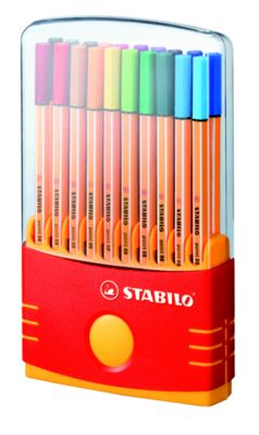 Ecriture STABILO Pack 20stylos de couleurs ColorParade88