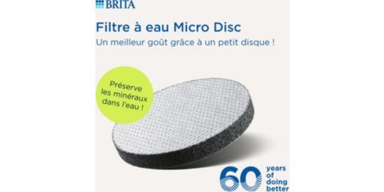 Filtre à eau BRITA 3 disques pour Fill&Serve