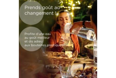Carafe BRITA FILL&SERVE MIND gris foncé