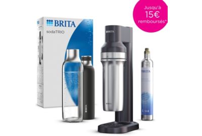 Machine Soda BRITA sodatrio noire
