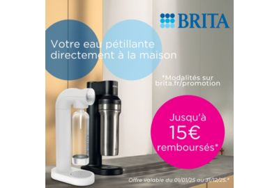 Machine Soda BRITA sodatrio blanche