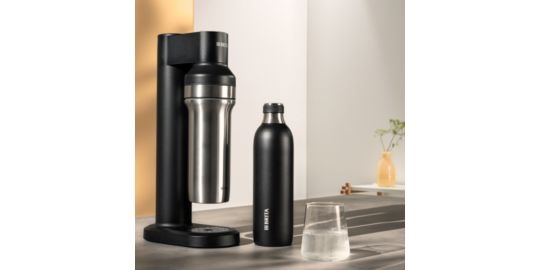 Bouteille isotherme BRITA isotherme noire sodatrio 1litre