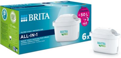 Cartouche filtrante BRITA maxtra pro all in 1 pack de 6