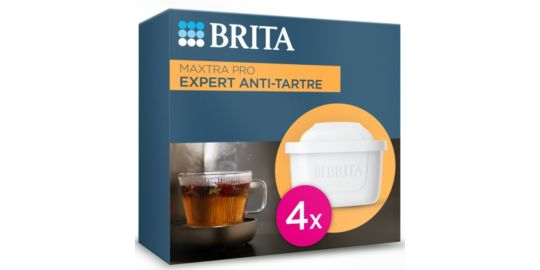 Cartouche filtrante BRITA maxtra pro expert anti tartre pack de 4