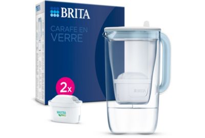 Carafe BRITA en verre 2 mois maxtra pro