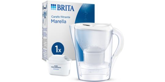 Carafe filtrante BRITA marella blanc