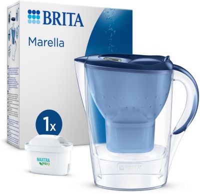 Carafe filtrante BRITA marella bleu