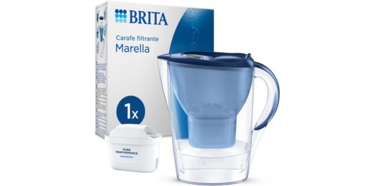 Carafe filtrante BRITA marella bleu