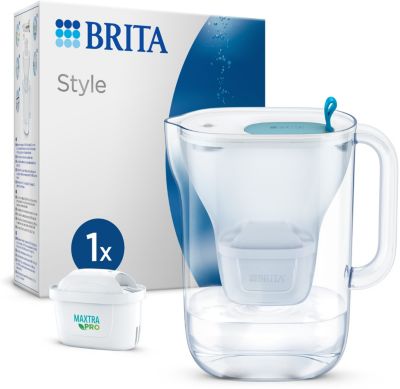Carafe filtrante BRITA style bleu