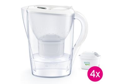 Carafe filtrante BRITA marella 4 mois blanche maxtra PRO All-In