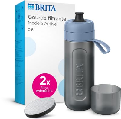 Gourde filtrante BRITA filtrante Active bleu foncé