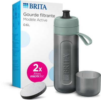 Gourde filtrante BRITA filtrante Active vert foncé