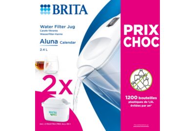 Carafe filtrante BRITA aluna calendar Maxtra Pro blanche