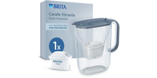 Carafe filtrante BRITA Essential bleu minéral
