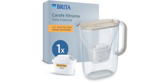 Carafe filtrante BRITA Essential sable