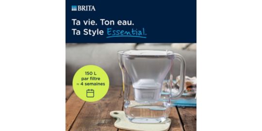 Carafe filtrante BRITA Essential sable