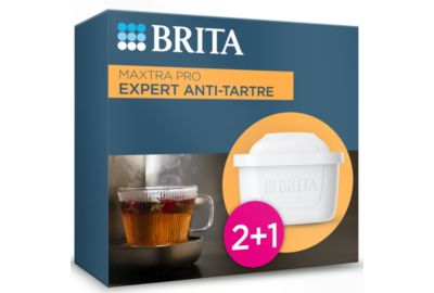 Cartouche filtrante BRITA Maxtra Pro Expert Anti tartre pack 2+1