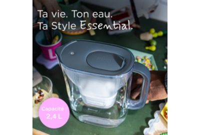 Carafe filtrante BRITA Style Essential BLEU MINERAL
