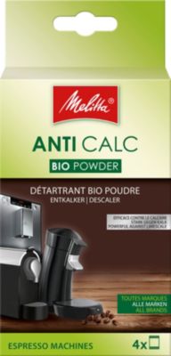 Détartrant MELITTA Bio poudre expresso 4x40g