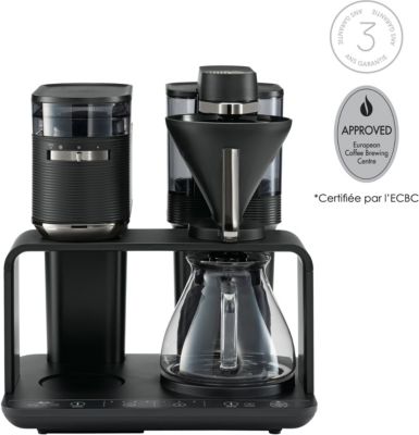 Cafetière filtre MELITTA EPOS Argent cafetiere-broyeur