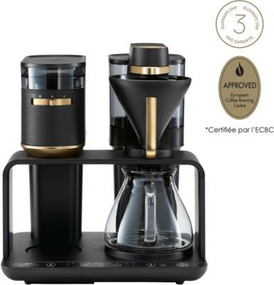 Cafetière filtre MELITTA EPOS avec broyeur intégré Schwarz-Gold