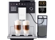 Expresso Broyeur MELITTA F630-201 latte select argent