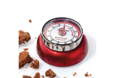 Minuteur ZASSENHAUS aimanté rouge