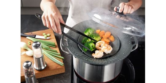 Couvercle anti-débordement GEFU Protection contre la surcuisson
