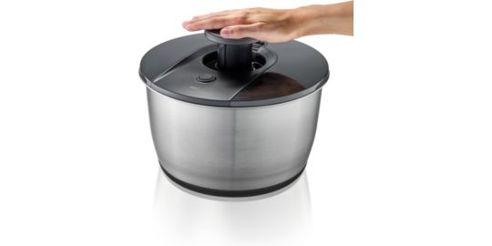Essoreuse à salade GEFU a salade inox Push It