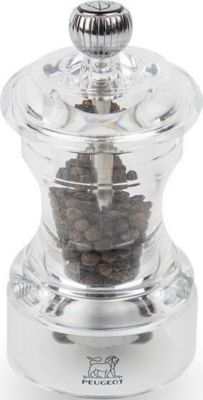 Moulin à poivre PEUGEOT Bistro Plastique Transparent 10cm