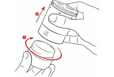Pot de conservation PEUGEOT de 3 fioles maestro