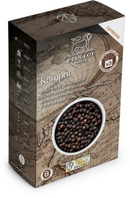 Poivre PEUGEOT de 3 sachets de 20g Kampot poivre noir