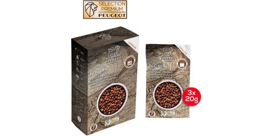Poivre PEUGEOT de 3 sachets de 20g Kampot poivre rouge