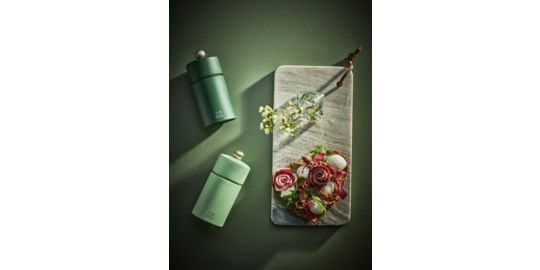 Duo moulins à poivre et sel PEUGEOT Duo Cosy vert mousse - menthe 12cm