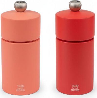 Duo moulins à poivre et sel PEUGEOT Cosy  Rose Bonbon 12cm