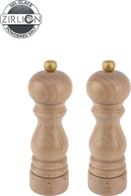 Duo moulins à poivre et sel PEUGEOT Paris u'Select Bois Naturel 18cm