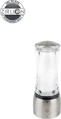 Moulin à sel PEUGEOT Daman Plastique et inox Transparent 16cm