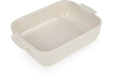Plat au four PEUGEOT rectangulaire 25 cm Ecru