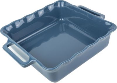Plat au four PEUGEOT Délices Céramique Bleu océan