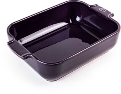 Plat au four PEUGEOT Appolia rectangulaire 25 cm Aubergine