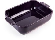 Plat au four PEUGEOT Appolia rectangulaire 25 cm Aubergine