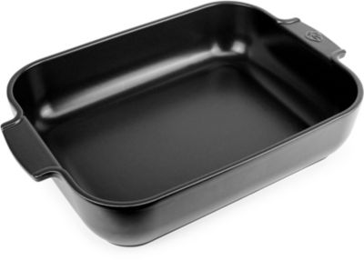 Plat au four PEUGEOT Appolia rectangulaire 40 cm Noir Satin