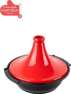 Plat au four PEUGEOT Atlas Céramique Rouge 30cm